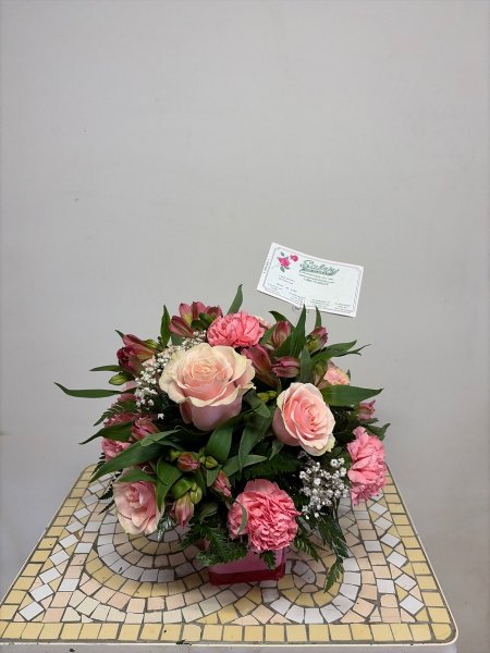 A 5 Star Customer Reviewed Flower Arrangement Designed by Salvy the Florist in Lynn, MA