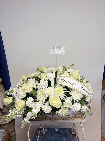 A 5 Star Customer Reviewed Flower Arrangement Designed by Salvy the Florist in Lynn, MA A 5 Star Customer Reviewed Flower Arrangement Designed by Salvy the Florist in Lynn, MA