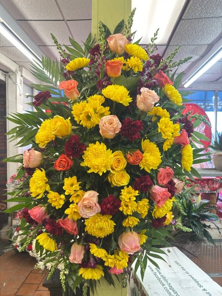 A 5 Star Customer Reviewed Flower Arrangement Designed by Salvy the Florist in Lynn, MA