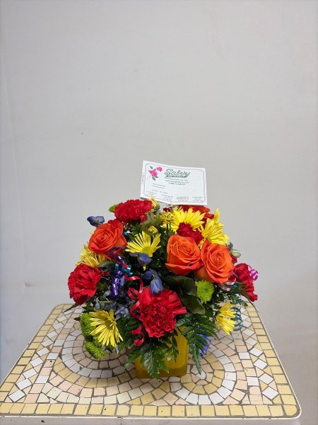 A 5 Star Customer Reviewed Flower Arrangement Designed by Salvy the Florist in Lynn, MA