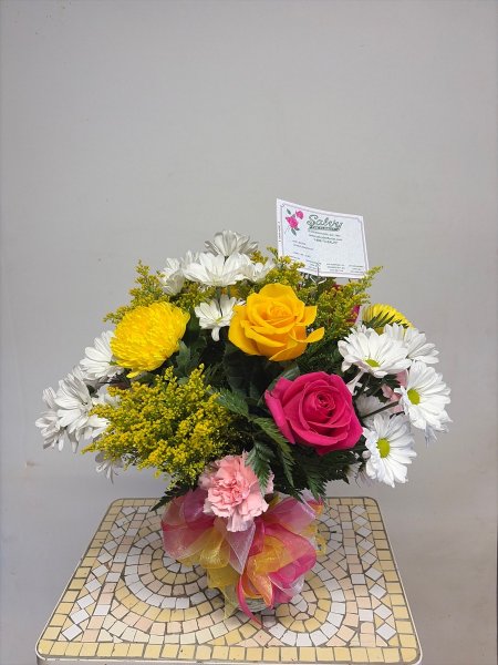 A 5 Star Customer Reviewed Flower Arrangement Designed by Salvy the Florist in Lynn, MA A 5 Star Customer Reviewed Flower Arrangement Designed by Salvy the Florist in Lynn, MA