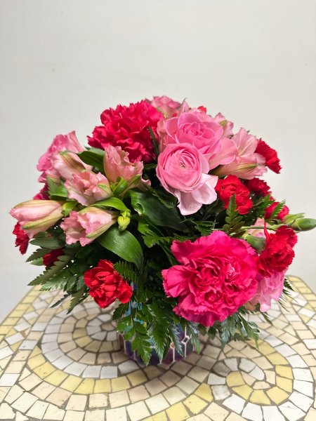 A 5 Star Customer Reviewed Flower Arrangement Designed by Salvy the Florist in Lynn, MA