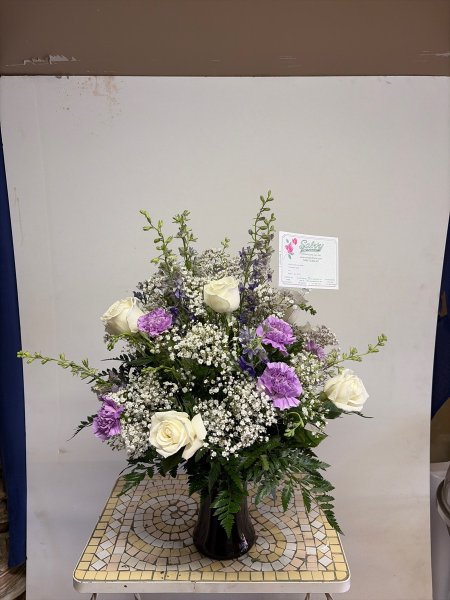 A 5 Star Customer Reviewed Flower Arrangement Designed by Salvy the Florist in Lynn, MA