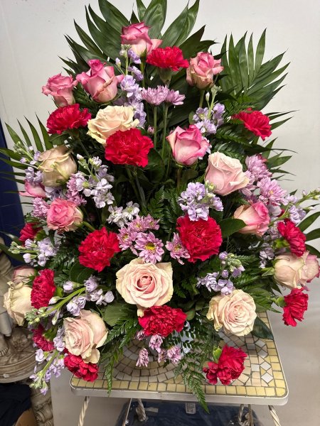 A 5 Star Customer Reviewed Flower Arrangement Designed by Salvy the Florist in Lynn, MA A 5 Star Customer Reviewed Flower Arrangement Designed by Salvy the Florist in Lynn, MA