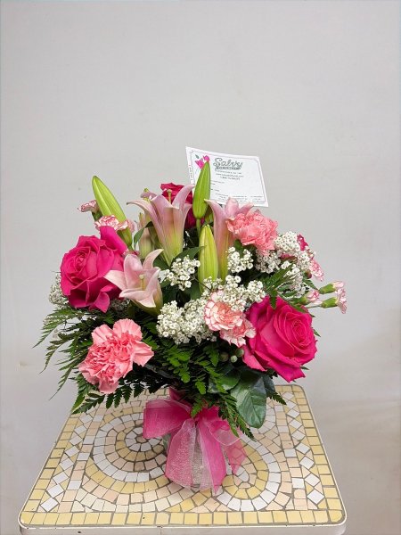 A 5 Star Customer Reviewed Flower Arrangement Designed by Salvy the Florist in Lynn, MA A 5 Star Customer Reviewed Flower Arrangement Designed by Salvy the Florist in Lynn, MA