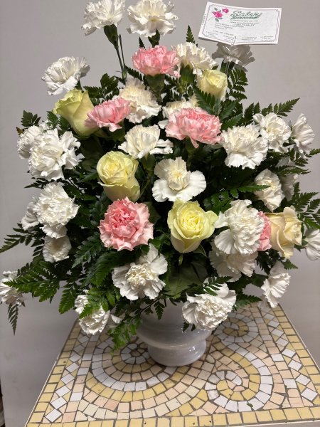 A 5 Star Customer Reviewed Flower Arrangement Designed by Salvy the Florist in Lynn, MA