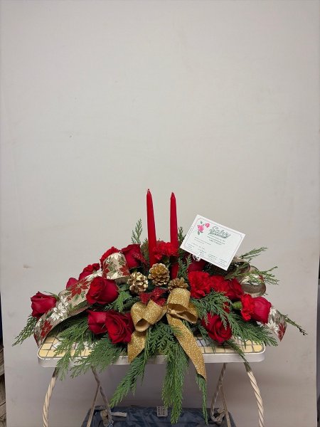 A 5 Star Customer Reviewed Flower Arrangement Designed by Salvy the Florist in Lynn, MA