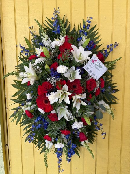 A 5 Star Customer Reviewed Flower Arrangement Designed by Salvy the Florist in Lynn, MA A 5 Star Customer Reviewed Flower Arrangement Designed by Salvy the Florist in Lynn, MA
