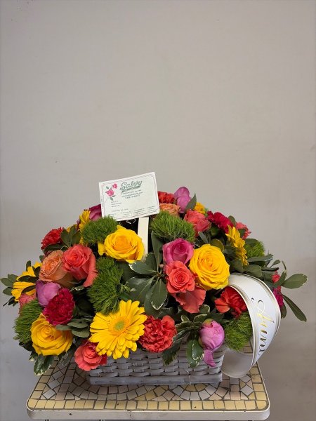 A 5 Star Customer Reviewed Flower Arrangement Designed by Salvy the Florist in Lynn, MA