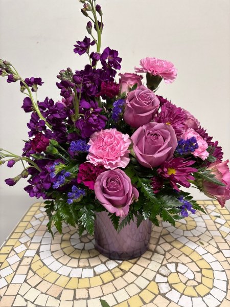 A 5 Star Customer Reviewed Flower Arrangement Designed by Salvy the Florist in Lynn, MA