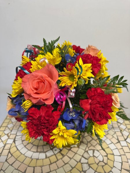 A 5 Star Customer Reviewed Flower Arrangement Designed by Salvy the Florist in Lynn, MA A 5 Star Customer Reviewed Flower Arrangement Designed by Salvy the Florist in Lynn, MA