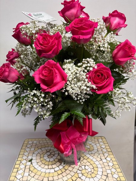 A 5 Star Customer Reviewed Flower Arrangement Designed by Salvy the Florist in Lynn, MA