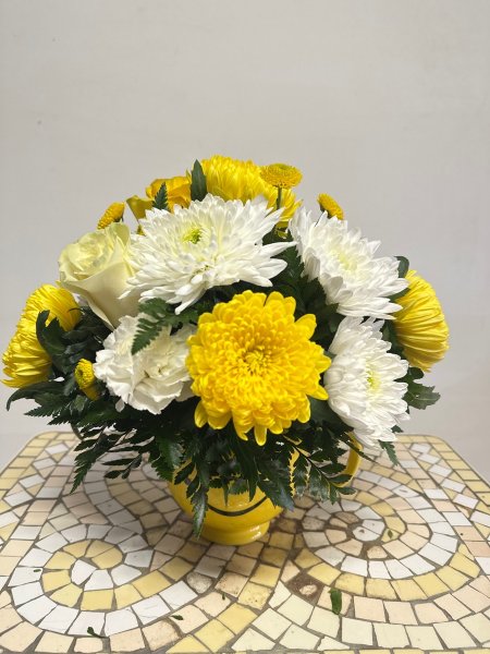 A 5 Star Customer Reviewed Flower Arrangement Designed by Salvy the Florist in Lynn, MA