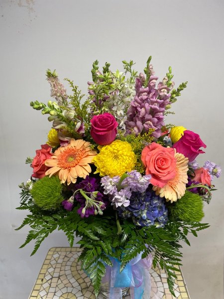 A 5 Star Customer Reviewed Flower Arrangement Designed by Salvy the Florist in Lynn, MA A 5 Star Customer Reviewed Flower Arrangement Designed by Salvy the Florist in Lynn, MA