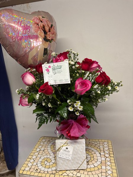 A 5 Star Customer Reviewed Flower Arrangement Designed by Salvy the Florist in Lynn, MA