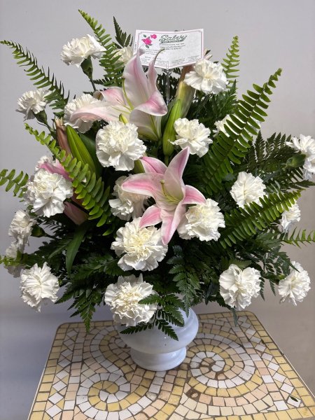 A 5 Star Customer Reviewed Flower Arrangement Designed by Salvy the Florist in Lynn, MA