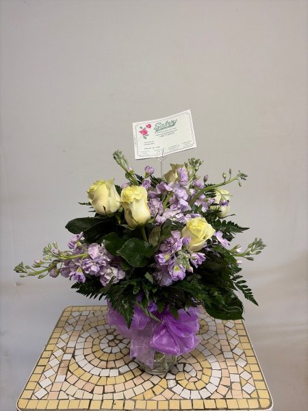 A 5 Star Customer Reviewed Flower Arrangement Designed by Salvy the Florist in Lynn, MA