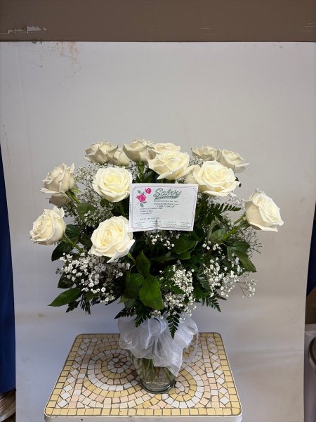 A 5 Star Customer Reviewed Flower Arrangement Designed by Salvy the Florist in Lynn, MA