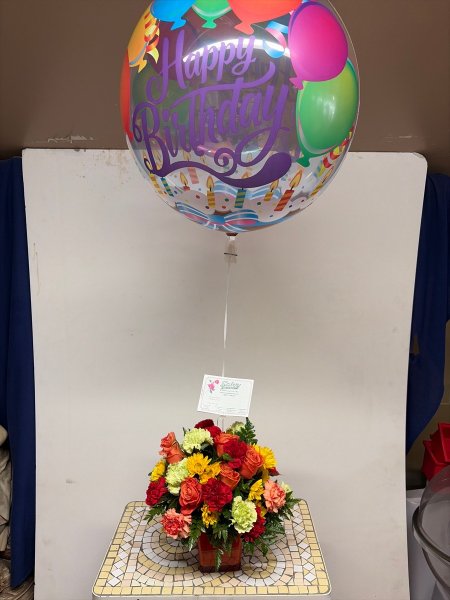 A 5 Star Customer Reviewed Flower Arrangement Designed by Salvy the Florist in Lynn, MA