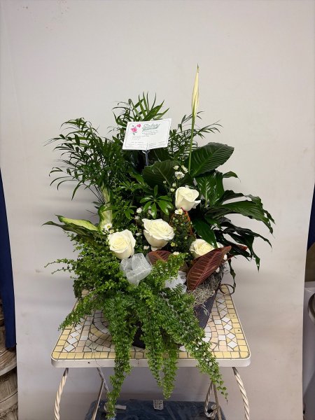 A 5 Star Customer Reviewed Flower Arrangement Designed by Salvy the Florist in Lynn, MA