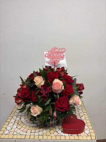 A 5 Star Customer Reviewed Flower Arrangement Designed by Salvy the Florist in Lynn, MA
