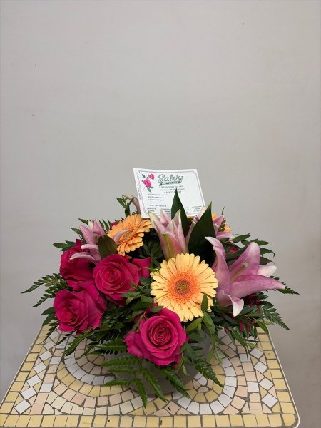 A 5 Star Customer Reviewed Flower Arrangement Designed by Salvy the Florist in Lynn, MA A 5 Star Customer Reviewed Flower Arrangement Designed by Salvy the Florist in Lynn, MA