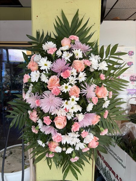 A 5 Star Customer Reviewed Flower Arrangement Designed by Salvy the Florist in Lynn, MA