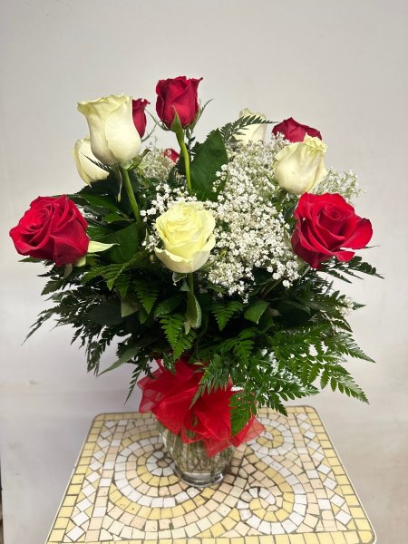 A 5 Star Customer Reviewed Flower Arrangement Designed by Salvy the Florist in Lynn, MA