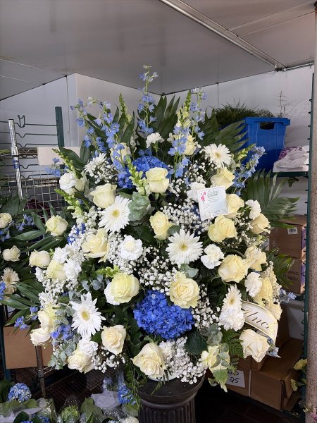 A 5 Star Customer Reviewed Flower Arrangement Designed by Salvy the Florist in Lynn, MA A 5 Star Customer Reviewed Flower Arrangement Designed by Salvy the Florist in Lynn, MA