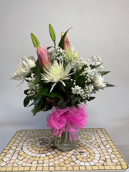 A 1 Star Customer Reviewed Flower Arrangement Designed by Salvy the Florist in Lynn, MA