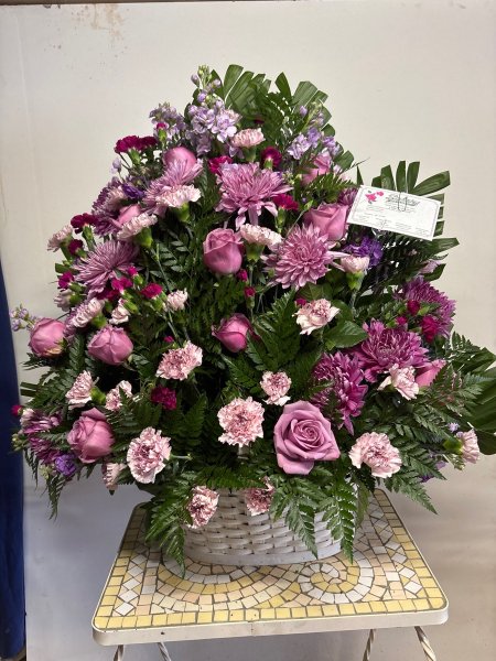 A 5 Star Customer Reviewed Flower Arrangement Designed by Salvy the Florist in Lynn, MA