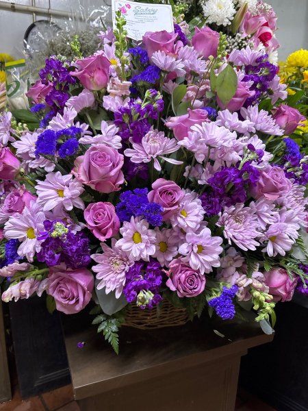 A 5 Star Customer Reviewed Flower Arrangement Designed by Salvy the Florist in Lynn, MA
