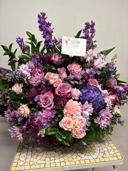 A 5 Star Customer Reviewed Flower Arrangement Designed by Salvy the Florist in Lynn, MA
