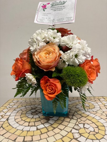 A 4 Star Customer Reviewed Flower Arrangement Designed by Salvy the Florist in Lynn, MA A 4 Star Customer Reviewed Flower Arrangement Designed by Salvy the Florist in Lynn, MA