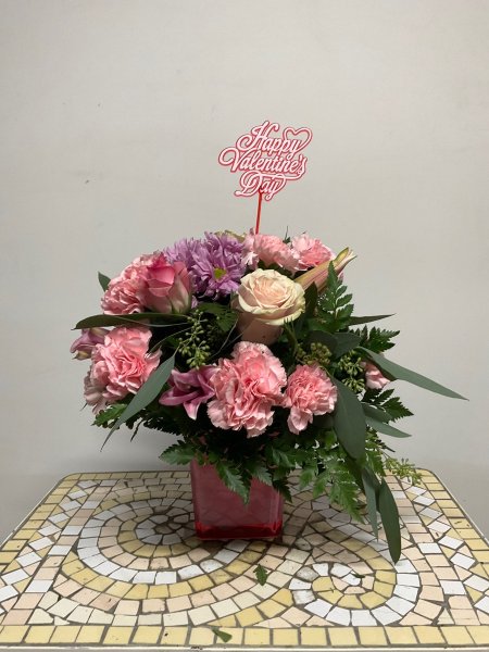 A 5 Star Customer Reviewed Flower Arrangement Designed by Salvy the Florist in Lynn, MA