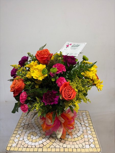 A 5 Star Customer Reviewed Flower Arrangement Designed by Salvy the Florist in Lynn, MA A 5 Star Customer Reviewed Flower Arrangement Designed by Salvy the Florist in Lynn, MA