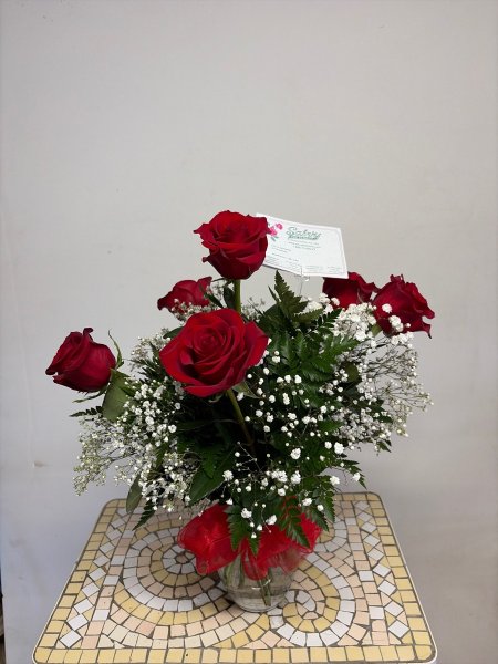 A 5 Star Customer Reviewed Flower Arrangement Designed by Salvy the Florist in Lynn, MA