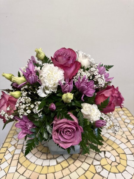 A 5 Star Customer Reviewed Flower Arrangement Designed by Salvy the Florist in Lynn, MA