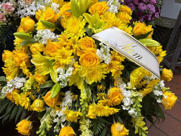 A 5 Star Customer Reviewed Flower Arrangement Designed by Salvy the Florist in Lynn, MA