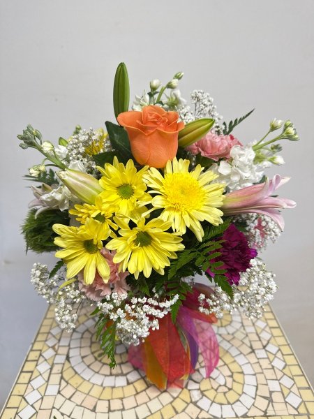 A 5 Star Customer Reviewed Flower Arrangement Designed by Salvy the Florist in Lynn, MA A 5 Star Customer Reviewed Flower Arrangement Designed by Salvy the Florist in Lynn, MA