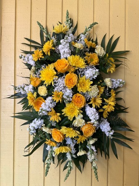 A 5 Star Customer Reviewed Flower Arrangement Designed by Salvy the Florist in Lynn, MA