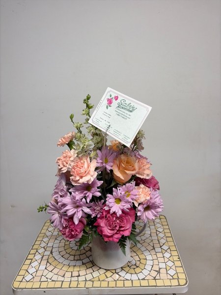A 5 Star Customer Reviewed Flower Arrangement Designed by Salvy the Florist in Lynn, MA
