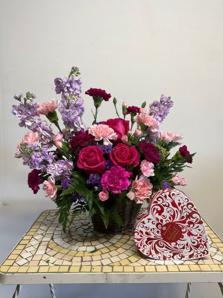 A 5 Star Customer Reviewed Flower Arrangement Designed by Salvy the Florist in Lynn, MA
