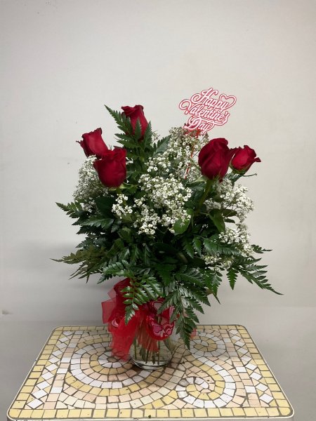 A 5 Star Customer Reviewed Flower Arrangement Designed by Salvy the Florist in Lynn, MA