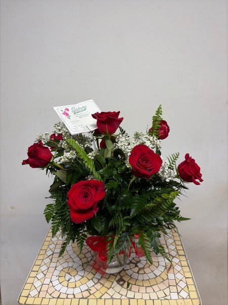 A 5 Star Customer Reviewed Flower Arrangement Designed by Salvy the Florist in Lynn, MA