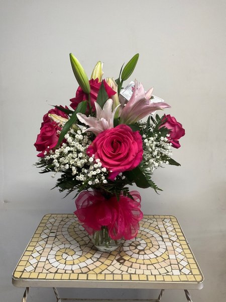 A 5 Star Customer Reviewed Flower Arrangement Designed by Salvy the Florist in Lynn, MA