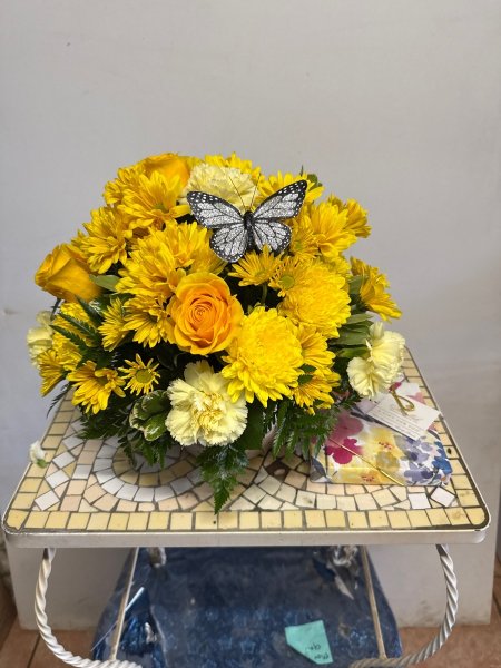 A 5 Star Customer Reviewed Flower Arrangement Designed by Salvy the Florist in Lynn, MA