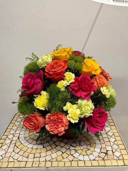 A 5 Star Customer Reviewed Flower Arrangement Designed by Salvy the Florist in Lynn, MA