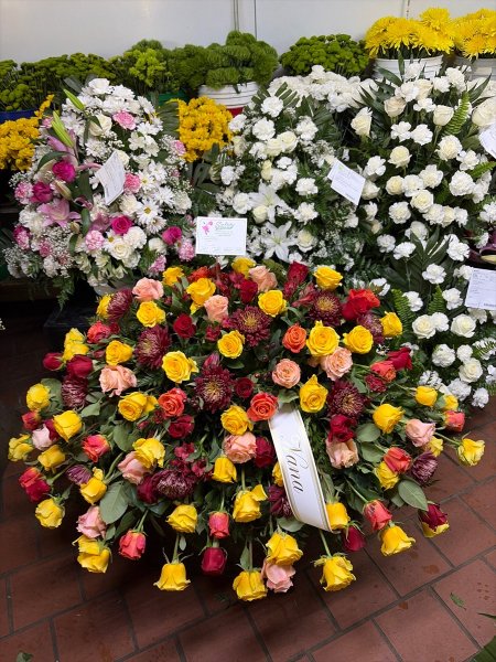 A 5 Star Customer Reviewed Flower Arrangement Designed by Salvy the Florist in Lynn, MA