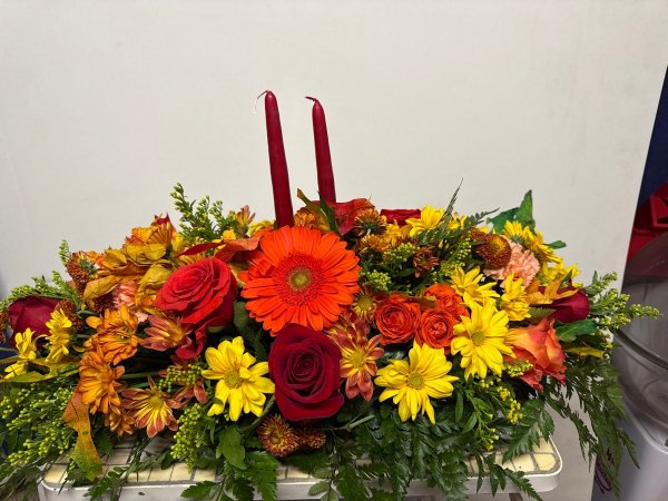 A 5 Star Customer Reviewed Flower Arrangement Designed by Salvy the Florist in Lynn, MA